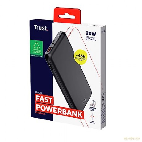 Powerbank Redoh 10.000 czarny