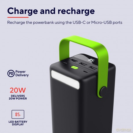 Powerbank REDOH XXL 50K