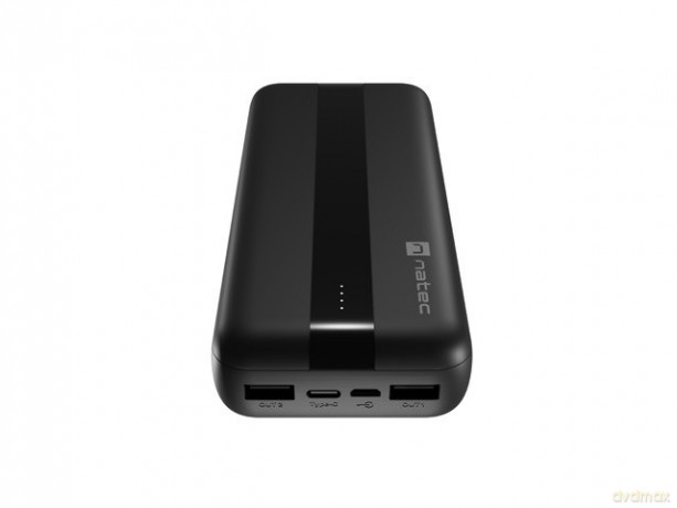 Powerbank Trevi 20000mAh 2x USB-A + USB-C Czarny