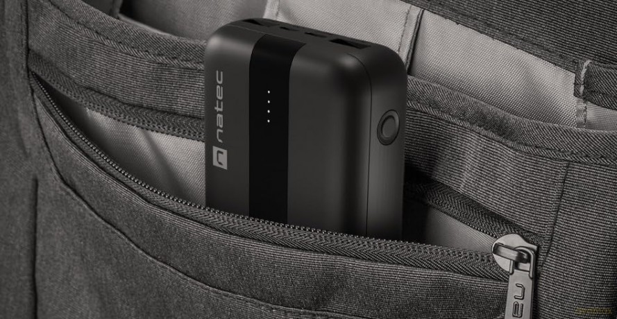 Powerbank Trevi 20000mAh 2x USB-A + USB-C Czarny