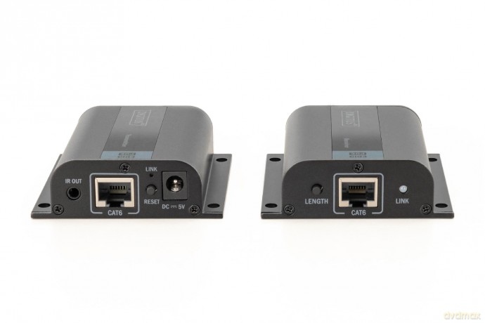 Przedłużacz/Extender HDMI do 50m po skrętce Cat.6/7 UTP, 1080p 60Hz FHD, HDCP 1.2, IR, audio (zestaw)