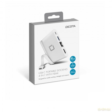 Przenośna stacja dokująca USB-C 4-in-1 HDMI
