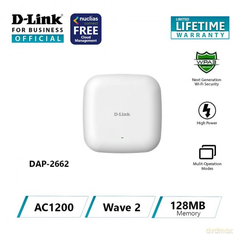Punkt dostępowy DAP-2662 AC1200 PoE