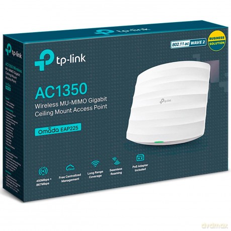 Punkt dostępowy EAP225 AP Gb PoE AC1350