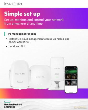 Punkt dostępowy Instant On Access Point 11 (RW) R2W96A