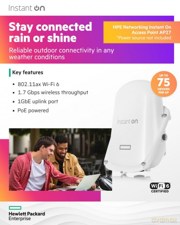 Punkt dostępowy Networking Instant On Outdoor AP27 (RW) Wi-Fi 6 S1T37A