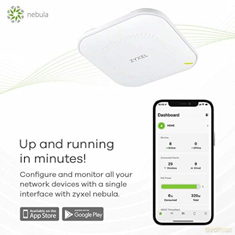 Punkt dostępowy NWA90AX-EU0102F Nebula WiFi AP SP Standalone EU
