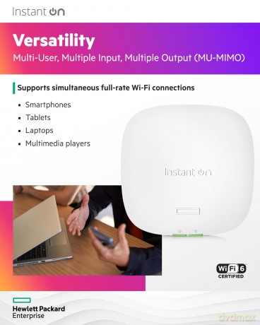 Punkt dostępu Aruba Instant On AP 22 (RW) AP R4W02A