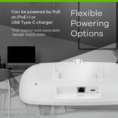 Punkt dostępu NWA110BE BE6500 2x2 MU-MIMO, Dual Radio 2.4 and 5 or 6GHz1 x 2.5G LAN Access Point