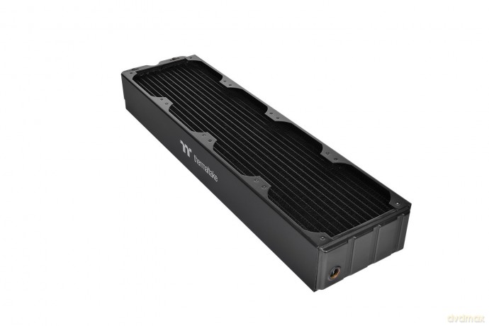 Radiator Pacific CL480 (480mm, 5x G 1/4, miedź) czarny
