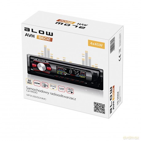 Radio Avh-8602 Mp3/Usb/Sd/Mmc