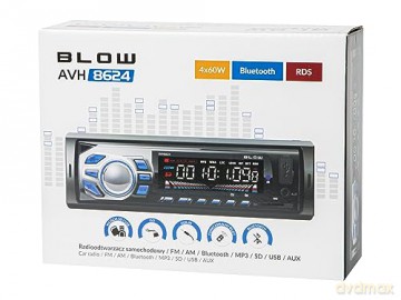 Radio Avh-8624 Mp3/Usb/Sd/Mmc/Bt
