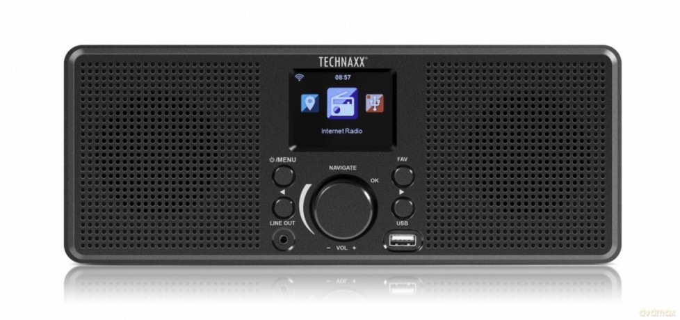 Radio internetowe stereo głośnik 2x2W WiFi do 80m