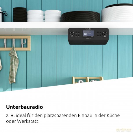 Radio kuchenne Digitradio 21 IR czarne