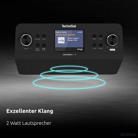Radio kuchenne Digitradio 21 IR czarne