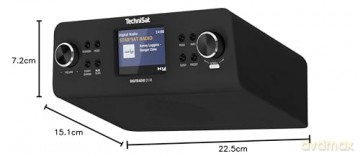 Radio kuchenne Digitradio 21 IR czarne