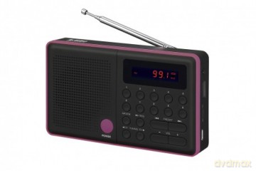Radio Pliszka USB, FM czarne