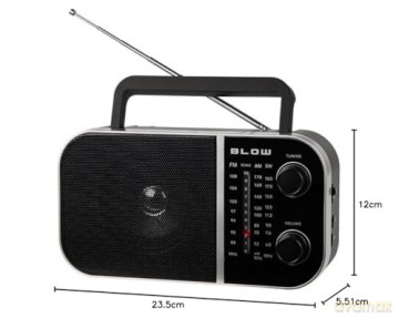 Radio przenośne analogowe AM/FM RA6