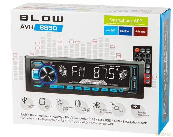 Radio samochodowe AVH-8890