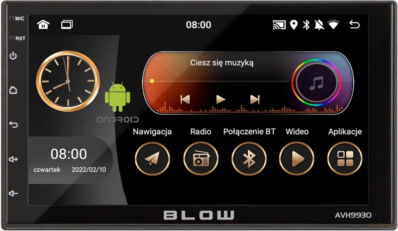 Radio samochodowe AVH-9930 2DIN 7cal GPS