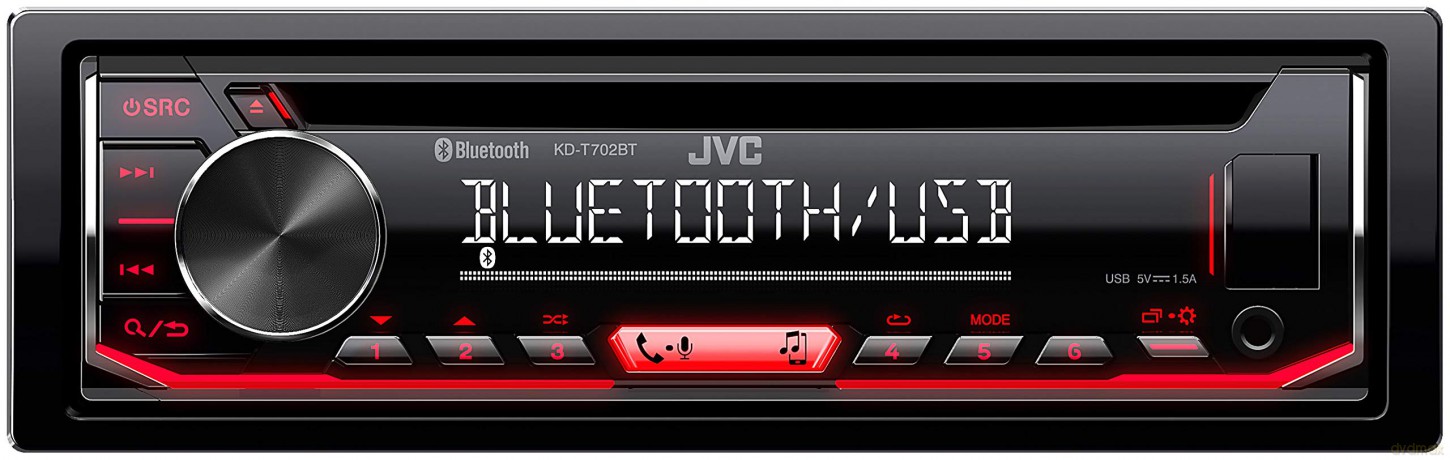 Radio samochodowe KDT-702BT