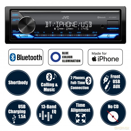 Radio samochodowe KDX-382BT