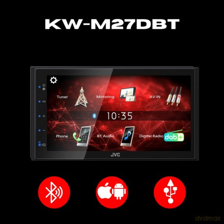 Radio samochodowe KWM-27DBT