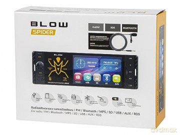 Radio samochodowe Spider 4CAL RDS RGB