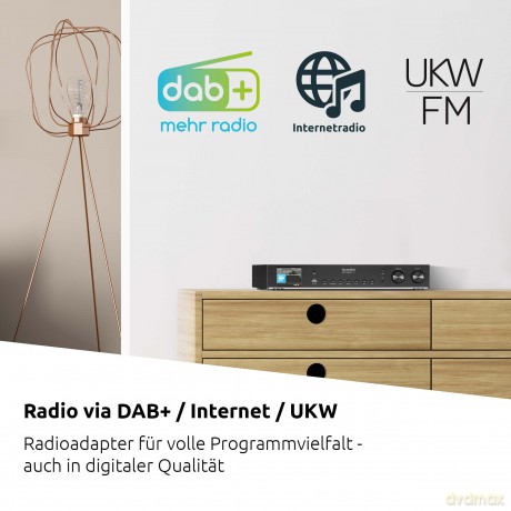 Radioodtwarzacz Digitradio 143 V3 czarne