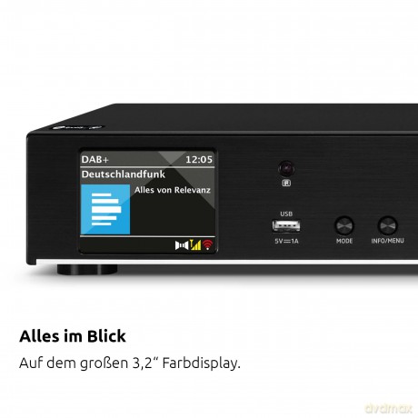 Radioodtwarzacz Digitradio 143 V3 czarne