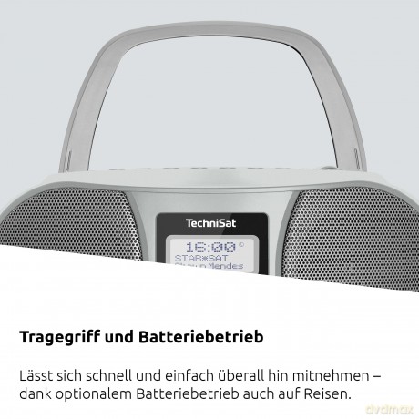 Radioodtwarzacz Digitradio 1990 DAB+/USB/FM srebrny