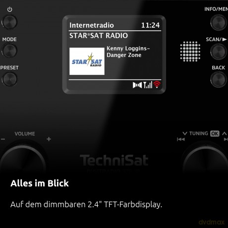 Radioodtwarzacz Digitradio 370 IR czarny