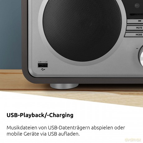 Radioodtwarzacz Digitradio 602 BT/DAB+/int antracyt