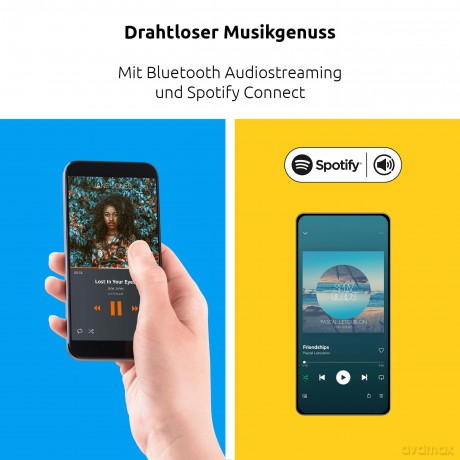 Radioodtwarzacz Digitradio 602 BT/DAB+/int antracyt