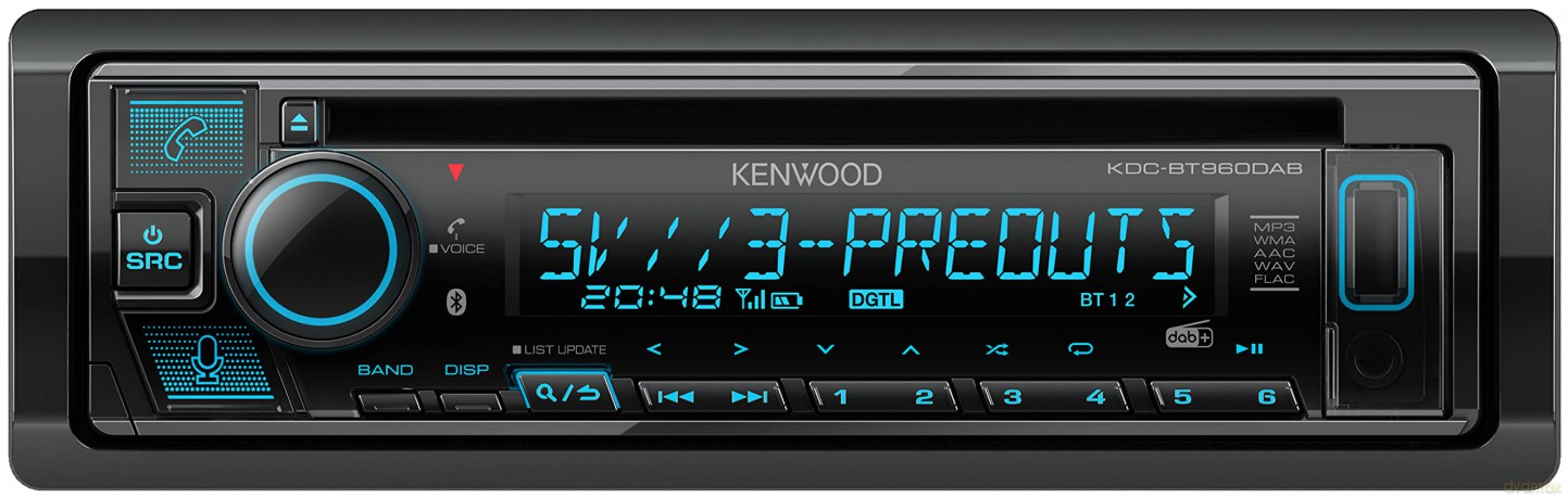 Radioodtwarzacz KDC-BT960DAB