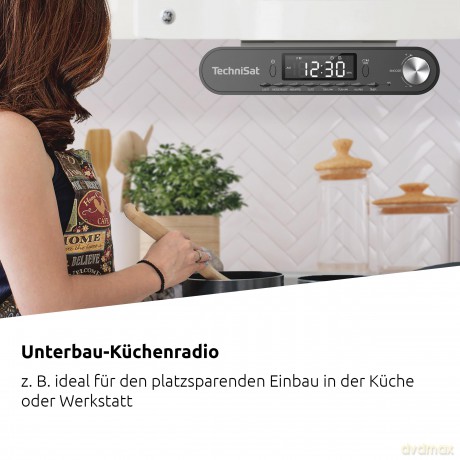 Radioodtwarzacz KitchenRadio antracyt