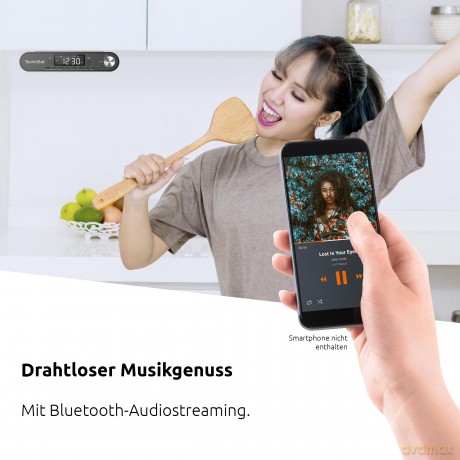 Radioodtwarzacz KitchenRadio antracyt