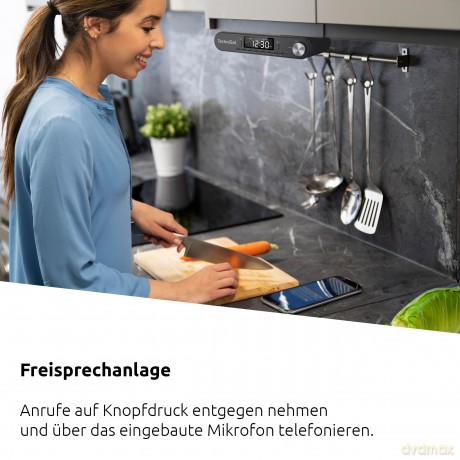 Radioodtwarzacz KitchenRadio antracyt