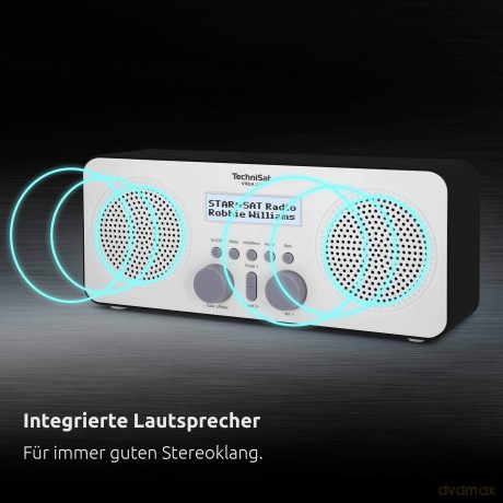 Radioodtwarzacz VIOLA 2 S DAB+/FM biało-czarny