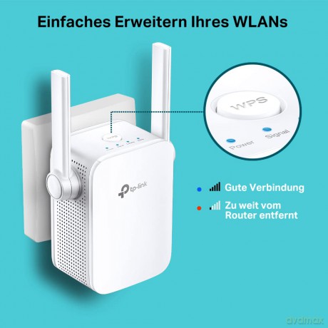 RE305 Repeater Wifi AC1200 DualBand