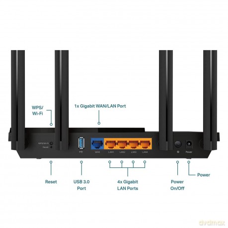 Router Archer AX55 AX3000 4LAN 1WAN 1USB