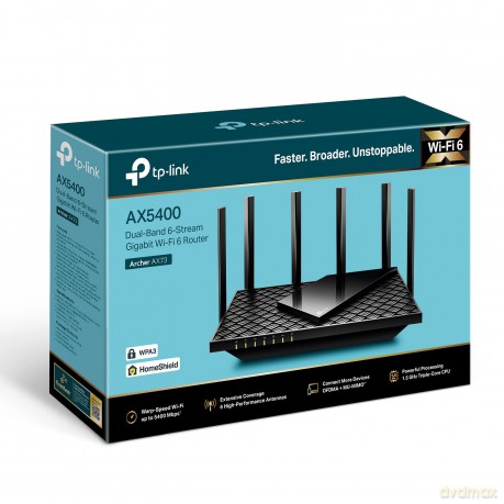 Router Archer AX73 router AX5400 4LAN 1USB