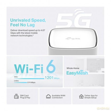 Router Archer NX200 5G AX1800