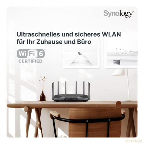 Router bezprzewodowy RT6600ax WiFi 6 4x1,8Ghz 1GB DDR3 1x2,5GbE 1xUSB 3.2.1