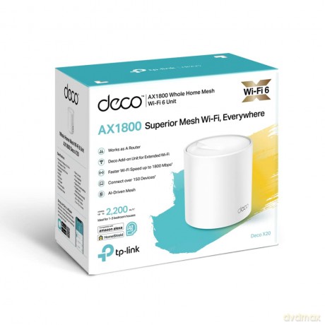 Router Deco X20 (1-pack) AX1800