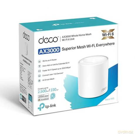 Router Deco X50 (1-pack) AX3000