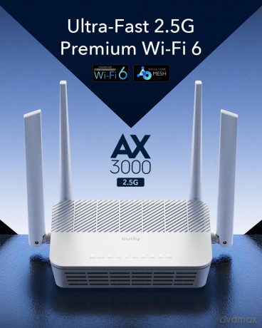 Router Mesh 2.5G WiFi WR3000H AX3000