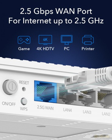 Router Mesh 2.5G WiFi WR3000H AX3000