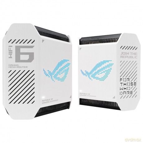 Router ROG Rapture GT6 Wi Fi AX10000 2-pak Biały