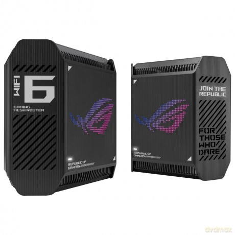 Router ROG Rapture GT6 Wi Fi AX10000 2-pak Czarny